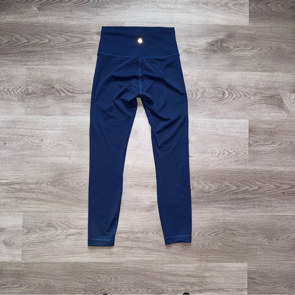 Lululemon Navy Leggings - Picture 1 of 4
